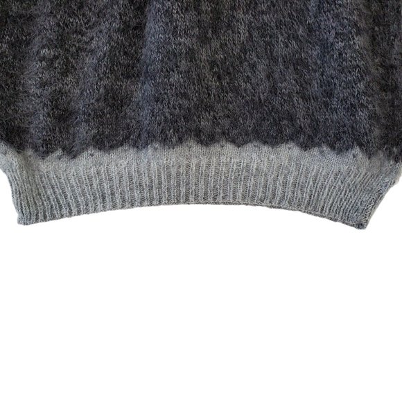 Vintage Fair Isle Alpaca Wool Sweater Women's M Bolivia Knit Handmade Pullover - Picture 8 of 12